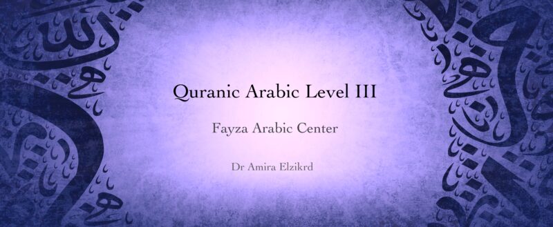 Quranic Arabic (Level 3)